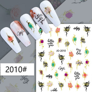 Nail Sticker - 2010 - Phrases