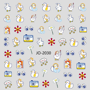 Nail Sticker - 2030 - Ducks