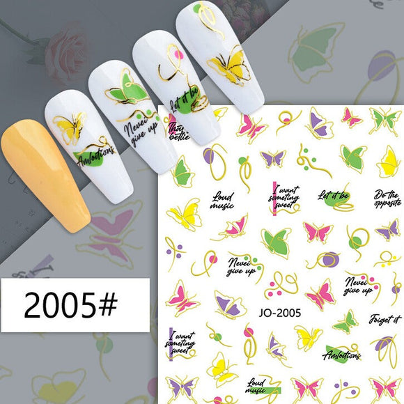 Nail Sticker - 2005 - Butterfly