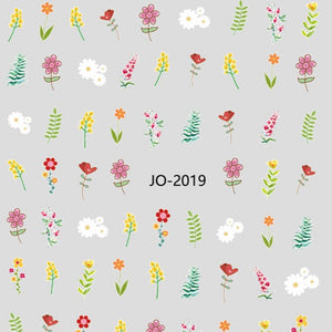 Nail Sticker - 2019 - Flowers