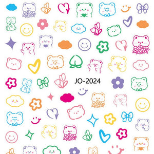 Nail Sticker - 2024 - Bear