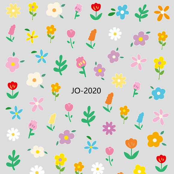 Nail Sticker - 2020 - Flowers