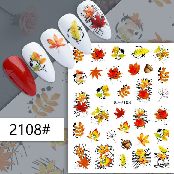 Nail Sticker - 2108 - Autumn