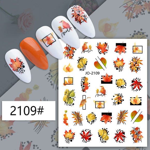 Nail Sticker - 2109 - Autumn