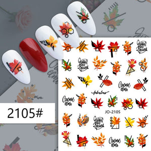 Nail Sticker - 2105 - Autumn