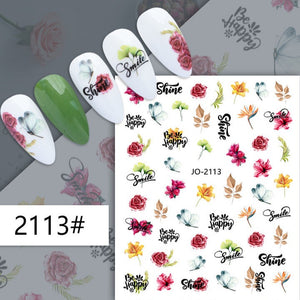 Nail Sticker - 2113 - Sayings