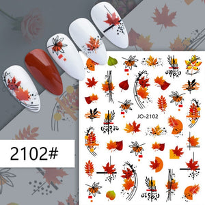 Nail Sticker - 2102 - Autumn