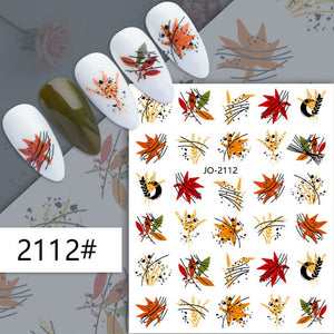 Nail Sticker - 2112 - Autumn