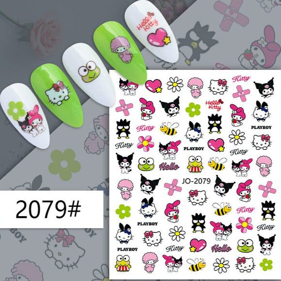 Nail Sticker - 2079 - Cartoon Charactors