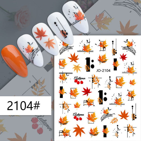 Nail Sticker - 2104 - Autumn