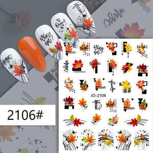 Nail Sticker - 2106 - Autumn