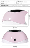 Sun C2 - UV LED Light / Lamp 288W - Blue/Pink