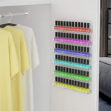 Nail Polish Wall Mount Stand - 6 Racks