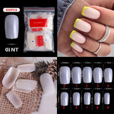 Full / Squoval - Full Cover Nail Tips - 500pcs - Bag