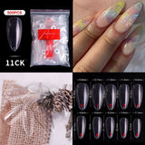 Almond - Full Cover Nail Tips - 500pcs - Bag