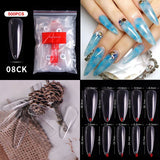 Almond - Full Cover Nail Tips - 500pcs - Bag