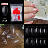 Stiletto - Full Cover Nail Tips - 500pcs - Bag