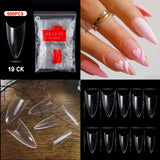 Stiletto - Half Cover Nail Tips - 500pcs - Bag