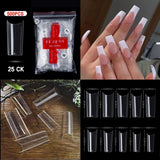 Ballerina - Half Cover Nail Tips - 500pcs - Bag