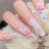 Nail Decoration - Pink Cute Jewlery - 5pcs