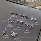 Nail Decoration - Zircon Jewlery - 2pcs