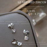 Nail Decoration - Zircon Jewlery - 2pcs