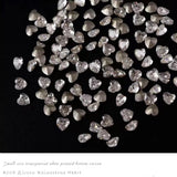 Rhinestones - Flat Bottom - Heart - 30pcs