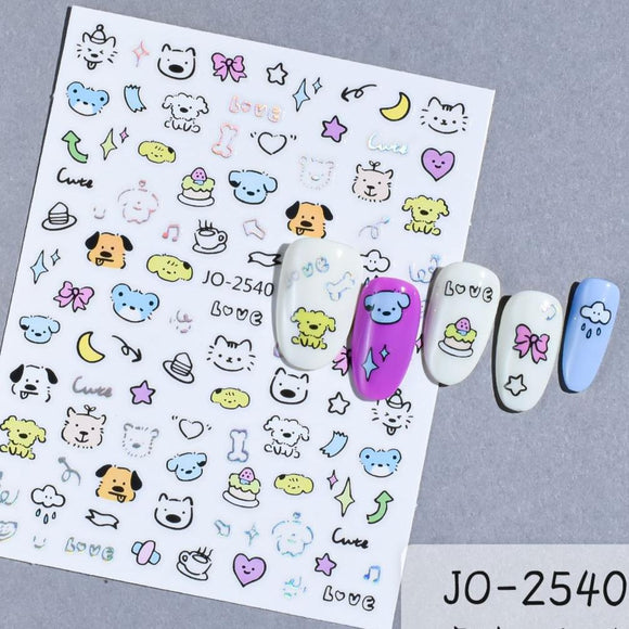 Nail Sticker - JO-2540 - Pets