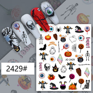 Nail Sticker - 2429 - Halloween