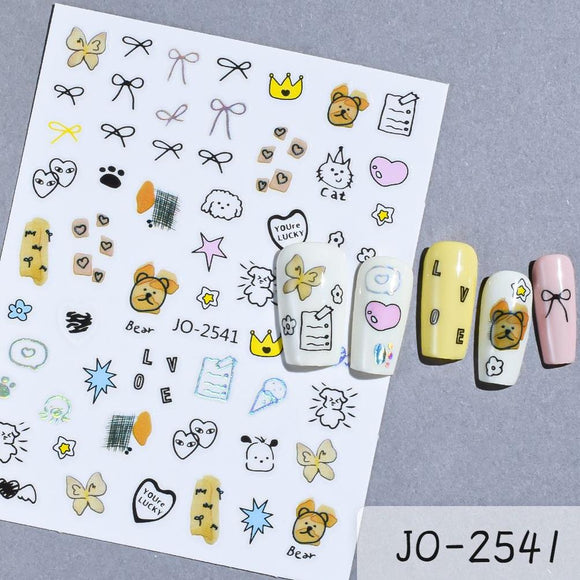 Nail Sticker - JO-2541 - Pets