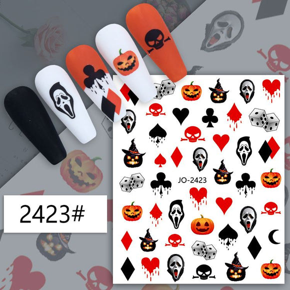 Nail Sticker - 2423 - Halloween