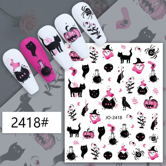 Nail Sticker - 2418 - Halloween