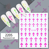 Nail Sticker - JO-2205 - Cross