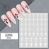 Nail Sticker - JO-2205 - Cross