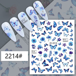 Nail Sticker - JO-2214 - Butterfly