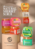 Natural Sherbet Scrub - 600g