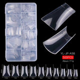 Duck Tail - Nail Tips - 500pcs