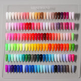 Vendeeni - UV Gel Polish - Summer Collection - 144pcs Box Set - Free Colour Chart