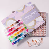 Vendeeni - UV Gel Polish - Summer Collection - 144pcs Box Set - Free Colour Chart