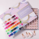 Vendeeni - UV Gel Polish - Summer Collection - 144pcs Box Set - Free Colour Chart