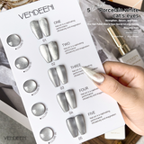 Vendeeni - UV Gel Polish - Porcelain White Cat Eye