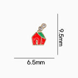 Nail Decoration - Rhinestones - Christmas - 2pcs