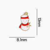 Nail Decoration - Rhinestones - Christmas - 2pcs