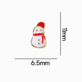 Nail Decoration - Rhinestones - Christmas - 2pcs