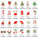 Nail Decoration - Rhinestones - Christmas - 2pcs