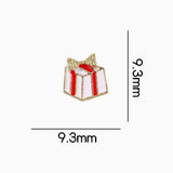 Nail Decoration - Rhinestones - Christmas - 2pcs