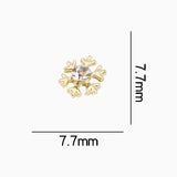 Nail Decoration - Rhinestones - Christmas - 2pcs
