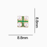 Nail Decoration - Rhinestones - Christmas - 2pcs