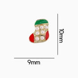 Nail Decoration - Rhinestones - Christmas - 2pcs