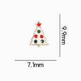 Nail Decoration - Rhinestones - Christmas - 2pcs
